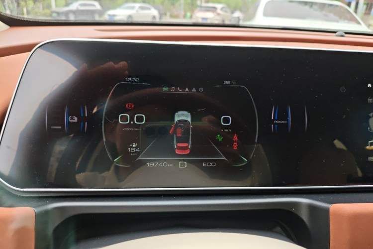 Used ORA Good Cat 2022 400km Standard Range Luxury Version Lithium Iron Phosphate Instrument Cluster