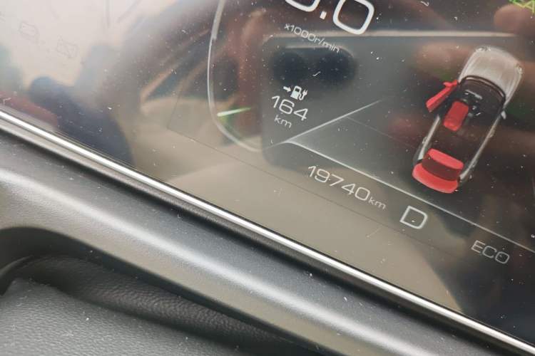 Used ORA Good Cat 2022 400km Standard Range Luxury Version Lithium Iron Phosphate Odometer Close Up