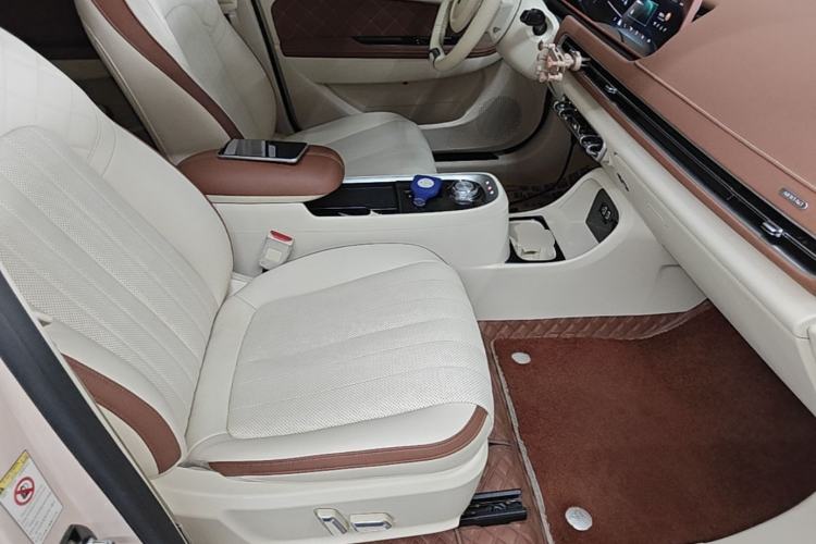 Used ORA Good Cat 2022 Morandi Edition 400km Standard Range Premium Version Lithium-Ion Battery Right Front Seat