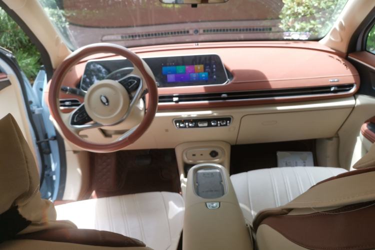 Used ORA Good Cat 2023 401 km Standard Range Luxury Version Lithium Iron Phosphate Center Console