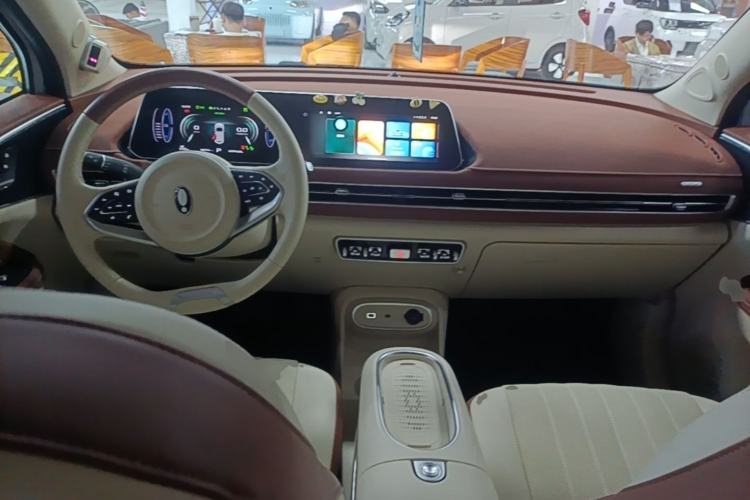 Used ORA Good Cat 2023 401 km Standard Range Premium Version Lithium Iron Phosphate Center Console