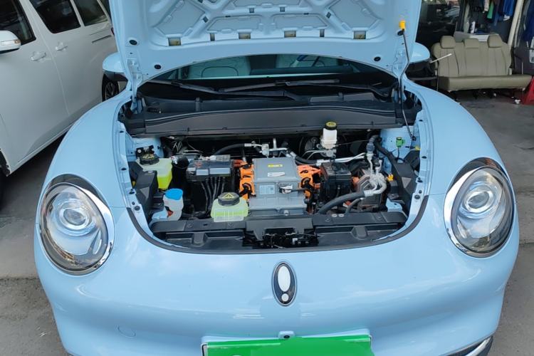 Used ORA Good Cat 2023 401 km Standard Range Luxury Version Lithium Iron Phosphate Engine Bay