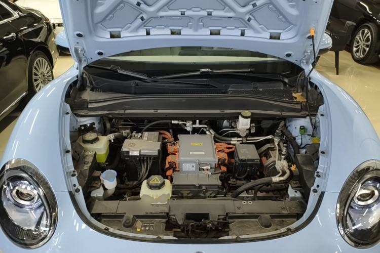 Used ORA Good Cat 2023 401 km Standard Range Luxury Version Lithium Iron Phosphate Engine Bay