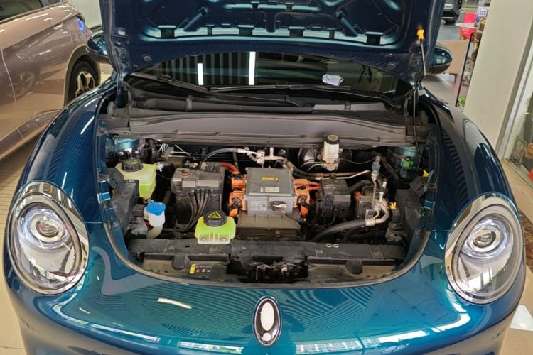 Used ORA Good Cat 2023 401 km Standard Range Comfort Version Lithium Iron Phosphate Engine Bay