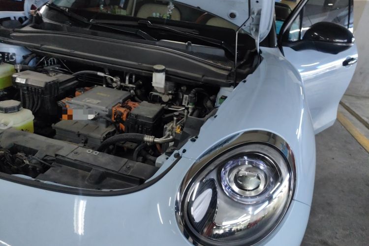Used ORA Good Cat 2023 401 km Standard Range Luxury Version Lithium Iron Phosphate Engine Bay Left