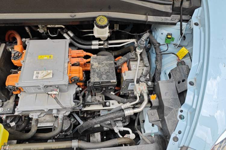 Used ORA Good Cat 2023 401 km Standard Range Prestige Version Lithium Iron Phosphate Engine Bay Left