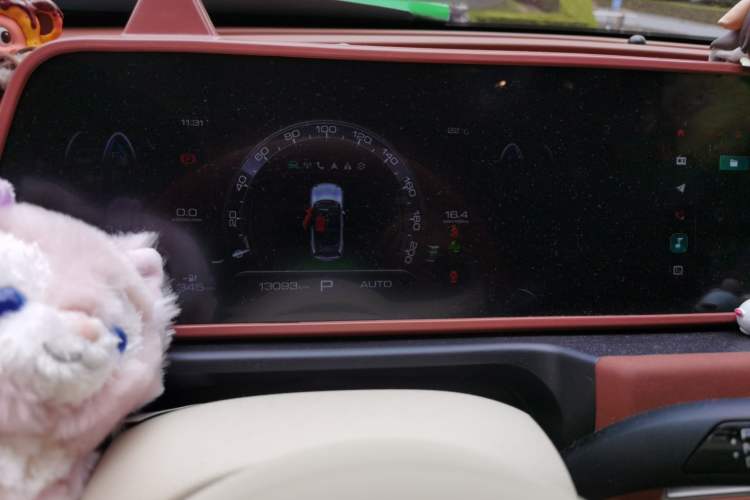 Used ORA Good Cat 2023 401 km Standard Range Prestige Version Lithium Iron Phosphate Instrument Cluster