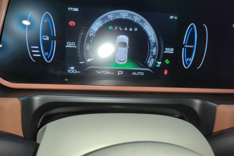 Used ORA Good Cat 2023 401 km Standard Range Prestige Version Lithium Iron Phosphate Instrument Cluster