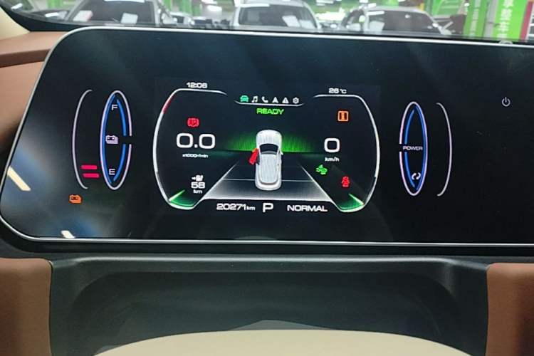 Used ORA Good Cat 2023 401 km Standard Range Premium Version Lithium Iron Phosphate Instrument Cluster