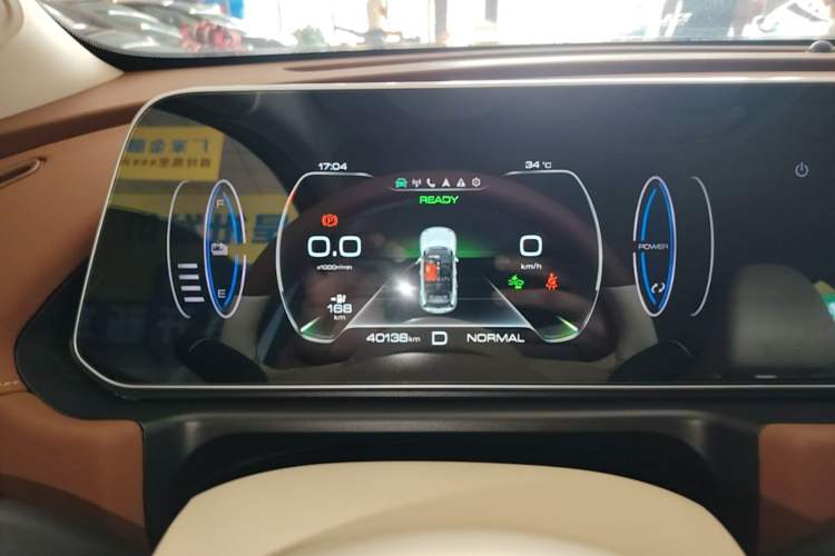 Used ORA Good Cat 2023 401 km Standard Range Luxury Version Lithium Iron Phosphate Instrument Cluster