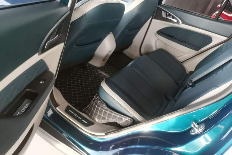Used ORA Good Cat 2023 401 km Standard Range Luxury Version Lithium Iron Phosphate Left Rear Seat