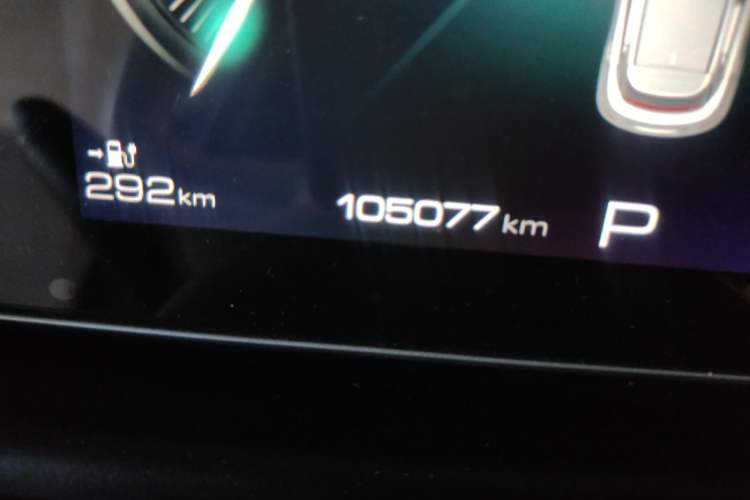 Used ORA Good Cat 2023 401 km Standard Range Luxury Version Lithium Iron Phosphate Odometer Close Up