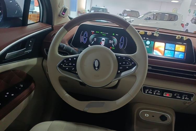 Used ORA Good Cat 2023 401 km Standard Range Premium Version Lithium Iron Phosphate Steering Wheel