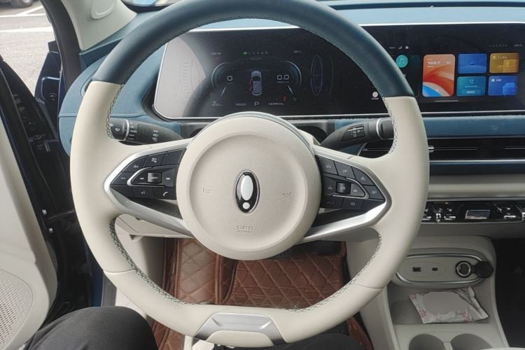 Used ORA Good Cat 2023 401 km Standard Range Luxury Version Lithium Iron Phosphate Steering Wheel