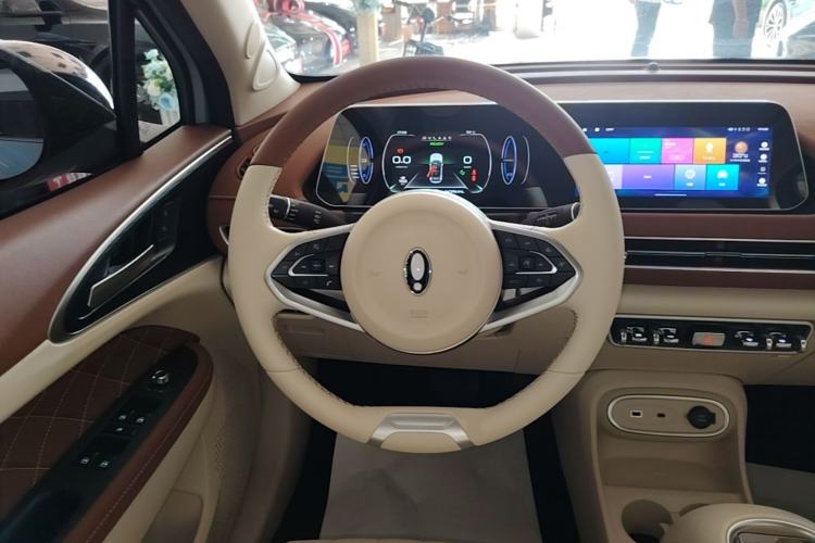 Used ORA Good Cat 2023 401 km Standard Range Luxury Version Lithium Iron Phosphate Steering Wheel
