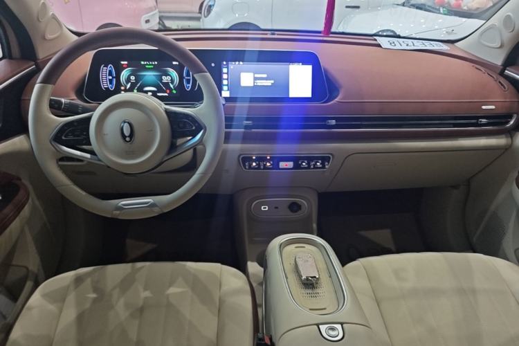 Used ORA Good Cat 2023 401 km Standard Range Luxury Version Lithium Iron Phosphate Center Console