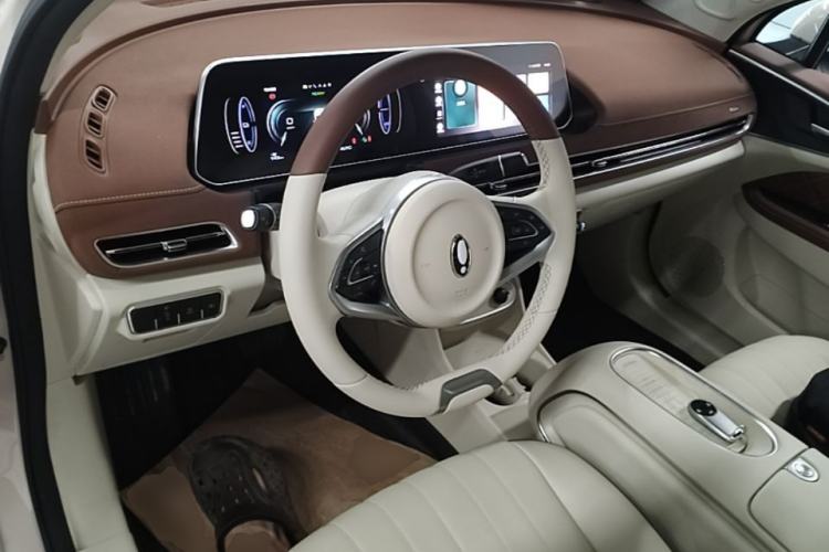 Used ORA Good Cat 2023 401 km Standard Range Luxury Version Lithium Iron Phosphate Center Console