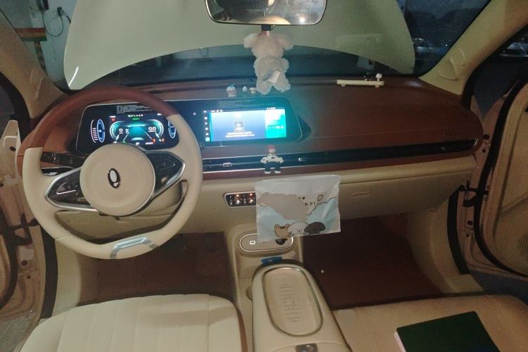 Used ORA Good Cat 2023 401 km Standard Range Luxury Version Lithium Iron Phosphate Center Console