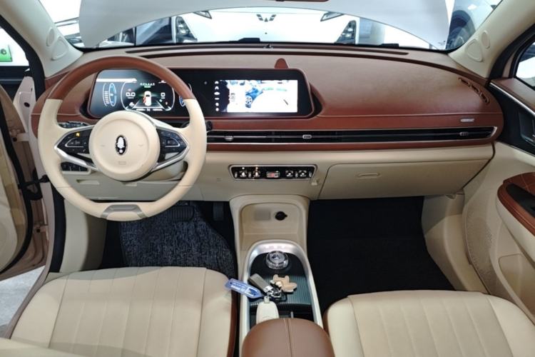 Used ORA Good Cat 2023 401 km Standard Range Luxury Version Lithium Iron Phosphate Center Console
