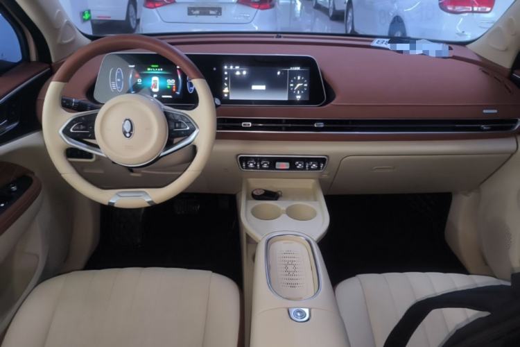 Used ORA Good Cat 2023 401 km Standard Range Luxury Version Lithium Iron Phosphate Center Console