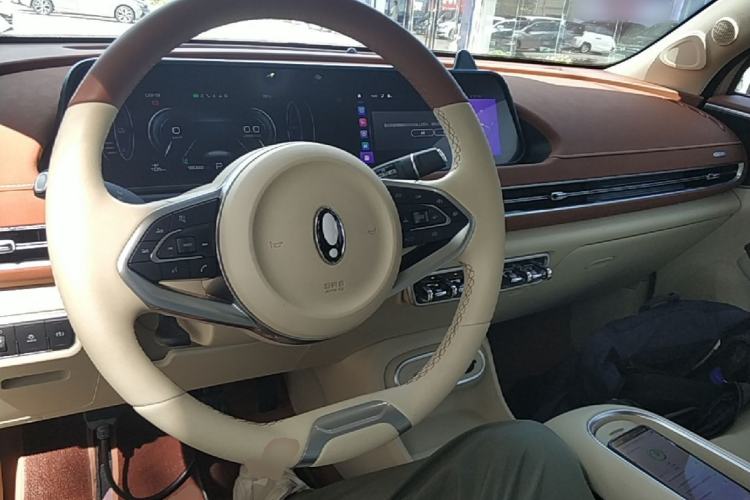 Used ORA Good Cat 2023 401 km Standard Range Luxury Version Lithium Iron Phosphate Center Console