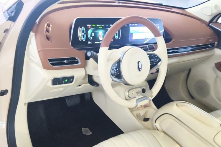 Used ORA Good Cat 2023 401 km Standard Range Luxury Version Lithium Iron Phosphate Center Console