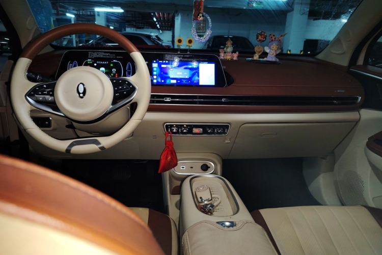 Used ORA Good Cat 2023 401 km Standard Range Luxury Version Lithium Iron Phosphate Center Console