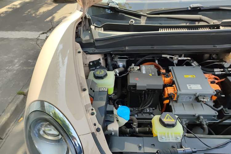 Used ORA Good Cat 2023 401 km Standard Range Luxury Version Lithium Iron Phosphate Engine Bay Right