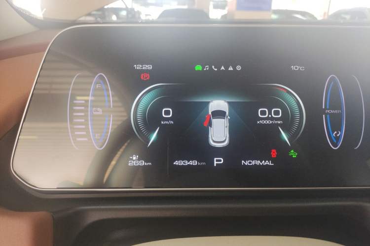 Used ORA Good Cat 2023 401 km Standard Range Comfort Version Lithium Iron Phosphate Instrument Cluster