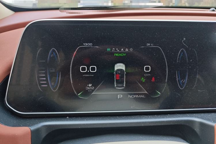 Used ORA Good Cat 2023 401 km Standard Range Luxury Version Lithium Iron Phosphate Instrument Cluster