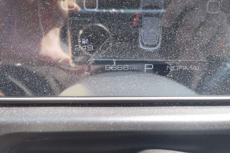 Used ORA Good Cat 2023 401 km Standard Range Prestige Version Lithium Iron Phosphate Odometer Close Up