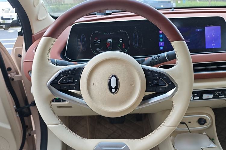 Used ORA Good Cat 2023 401 km Standard Range Luxury Version Lithium Iron Phosphate Steering Wheel