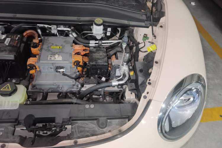 Used ORA Good Cat 2023 401 km Standard Range Luxury Version Lithium Iron Phosphate Engine Bay Left