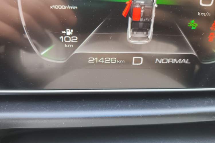 Used ORA Good Cat 2023 401 km Standard Range Premium Version Lithium Iron Phosphate Odometer Close Up