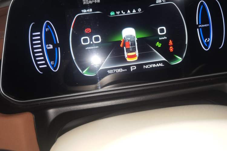 Used ORA Good Cat 2023 401 km Standard Range Luxury Version Lithium Iron Phosphate Odometer Close Up