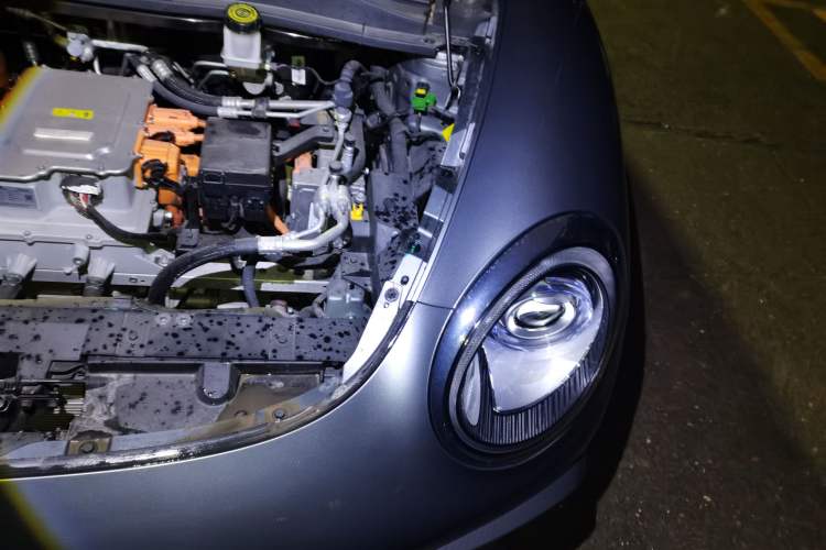 Used ORA Good Cat 2023 401 km Standard Range Prestige Version Lithium Iron Phosphate Engine Bay Left