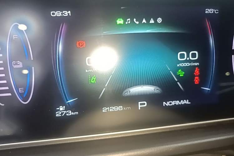 Used ORA Good Cat 2023 401 km Standard Range Luxury Version Lithium Iron Phosphate Instrument Cluster