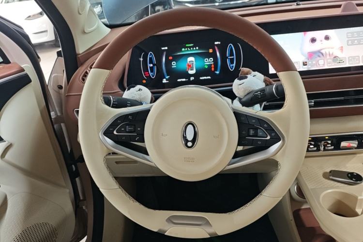 Used ORA Good Cat 2023 401 km Standard Range Luxury Version Lithium Iron Phosphate Steering Wheel