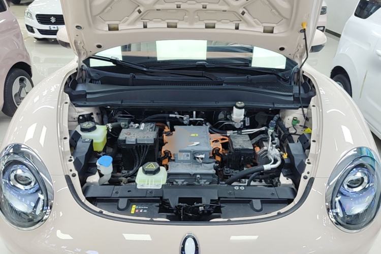 Used ORA Good Cat 2023 401 km Standard Range Luxury Version Lithium Iron Phosphate Engine Bay