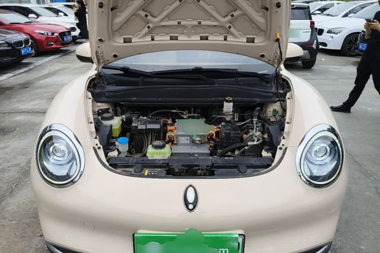 Used ORA Good Cat 2023 401 km Standard Range Luxury Version Lithium Iron Phosphate Engine Bay