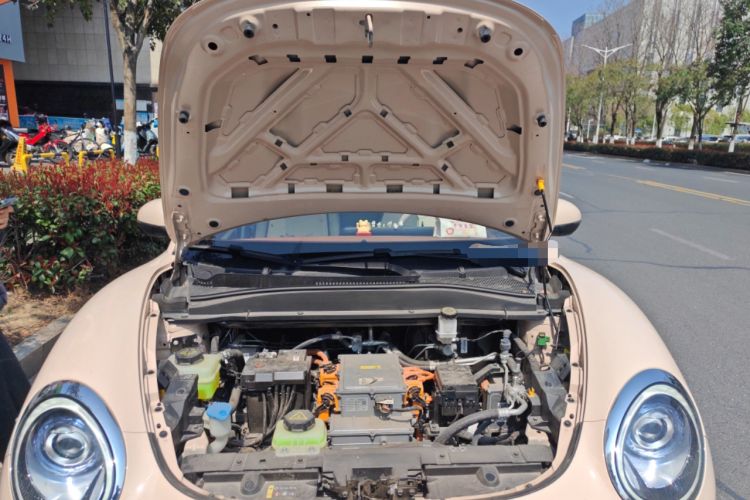 Used ORA Good Cat 2023 401 km Standard Range Luxury Version Lithium Iron Phosphate Engine Bay