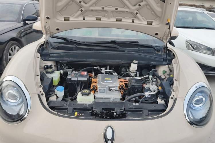 Used ORA Good Cat 2023 401 km Standard Range Prestige Version Lithium Iron Phosphate Engine Bay