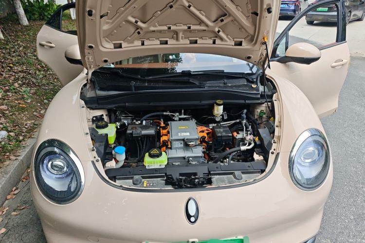 Used ORA Good Cat 2023 401 km Standard Range Prestige Version Lithium Iron Phosphate Engine Bay