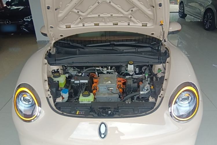 Used ORA Good Cat 2023 401 km Standard Range Luxury Version Lithium Iron Phosphate Engine Bay