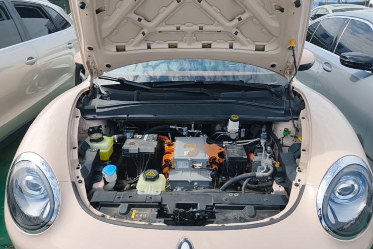 Used ORA Good Cat 2023 401 km Standard Range Luxury Version Lithium Iron Phosphate Engine Bay