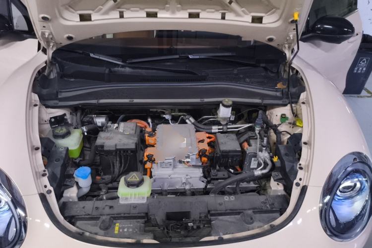 Used ORA Good Cat 2023 401 km Standard Range Comfort Version Lithium Iron Phosphate Engine Bay