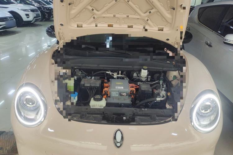 Used ORA Good Cat 2023 401 km Standard Range Premium Version Lithium Iron Phosphate Engine Bay