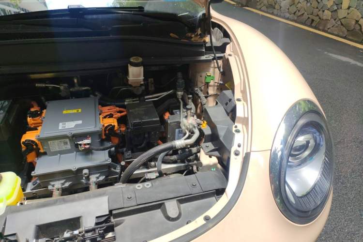 Used ORA Good Cat 2023 401 km Standard Range Prestige Version Lithium Iron Phosphate Engine Bay Left