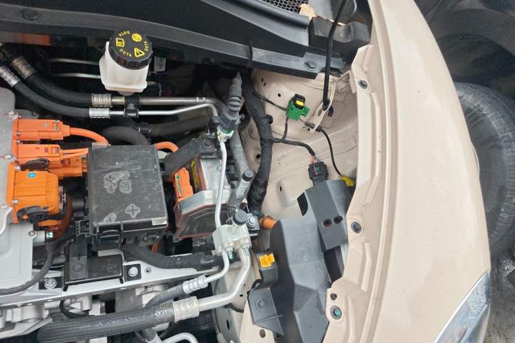 Used ORA Good Cat 2023 401 km Standard Range Prestige Version Lithium Iron Phosphate Engine Bay Left