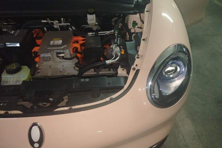 Used ORA Good Cat 2023 401 km Standard Range Luxury Version Lithium Iron Phosphate Engine Bay Left